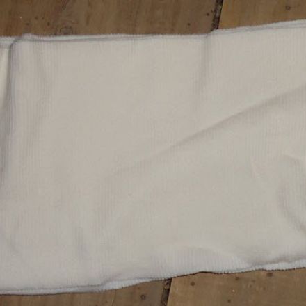 Vải lau cotton trắng cỡ to_M01
